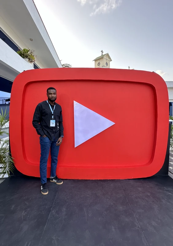 Bright at a YouTube event
